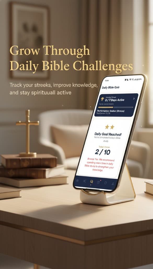 Purity Shield Pro — Daily Bible quiz and spiritual challenges