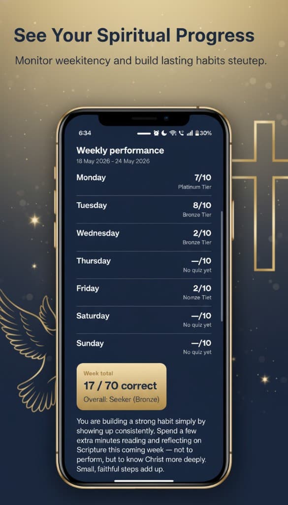 Purity Shield Pro — Track weekly spiritual progress and build lasting habits